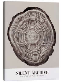 Leinwandbild Silent Archive - treechild