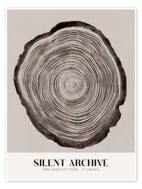 Wandbild Silent Archive - treechild