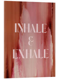 Acrylglasbild Soft Poems - Inhale and Exhale - treechild