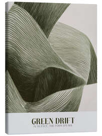 Leinwandbild Green Drift - treechild