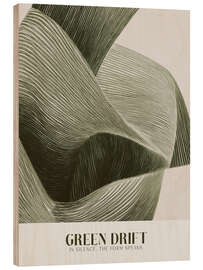 Holzbild Green Drift - treechild