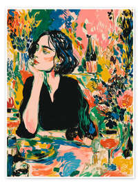 Poster Ich genieße meine Zeit allein