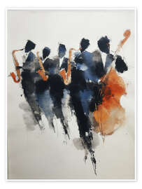 Poster Jazzmusiker