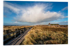 Acrylglasbild Küstenidylle auf Sylt - Achim Thomae