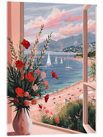 Acrylglasbild Urlaubsimpressionen am Fenster - Jörg Gamroth