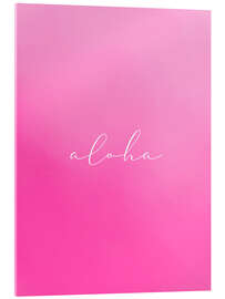 Acrylglasbild Aloha