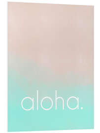 Hartschaumbild Aloha, Ozean
