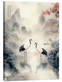 Leinwandbild Morgenstimmung