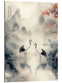 Magnettafel Morgenstimmung