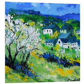 Hartschaumbild Frühling