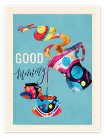 Poster Good Morning - Coffee Time