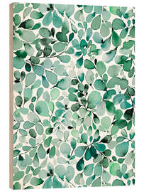 Holzbild Eukalyptusmuster