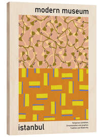 Holzbild Modern Museum Istanbul