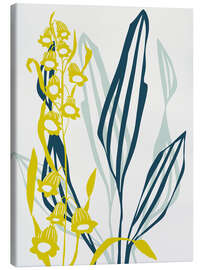 Leinwandbild Glockenblume - Nordische Leichtigkeit - Annick