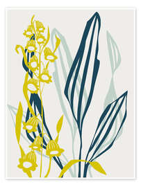 Poster Glockenblume - Nordische Leichtigkeit - Annick