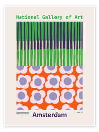 Wandbild National Gallery of Art Amsterdam - Annick