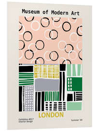 Hartschaumbild Museum of Modern Art, London, Summer '69