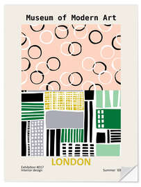 Wandsticker Museum of Modern Art, London, Summer '69