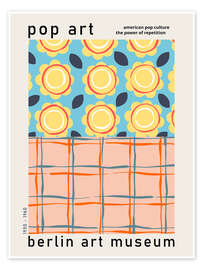Wandbild Pop Art, Berlin Art Museum - Annick