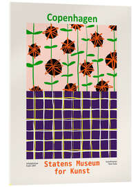 Acrylglasbild Kunstausstellung Kopenhagen