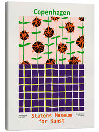 Leinwandbild Kunstausstellung Kopenhagen
