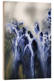 Holzbild Geheimnisse des Sumpfes - Petra Meikle