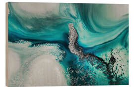 Holzbild Aqua Passage - Petra Meikle