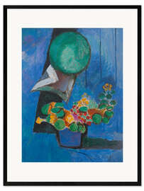 Gerahmter Kunstdruck Die Kapuzinerkresse, 1913