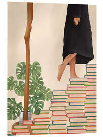 Acrylglasbild Bücher