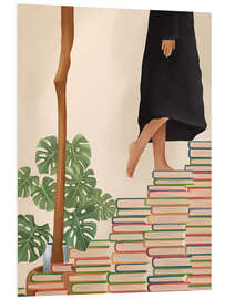 Hartschaumbild Bücher