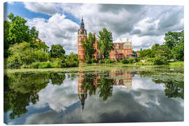 Leinwandbild Schloss Muskau im Muskauer Park, Sachsen - Peter Schickert