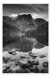 Poster Piburger See im Ötztal in Tirol - Christian Müringer