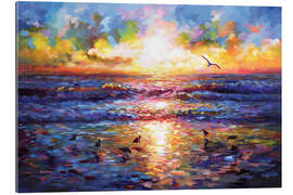 Gallery Print Sonnenuntergang am Strand