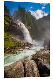 Gallery Print Krimmler Wasserfälle im Sommer
