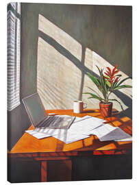 Leinwandbild Sonniges Büro