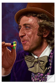 Wandsticker Willy Wonka &amp; the Chocolate Factory - Dmitry Belov