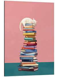 Alubild Wo die Katze träumt