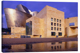 Leinwandbild Guggenheim Museum Bilbao