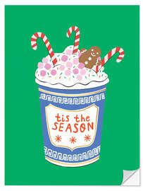 Wandsticker Tis the Season