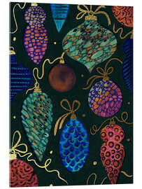 Acrylglasbild Christbaumschmuck