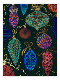 Poster Christbaumschmuck