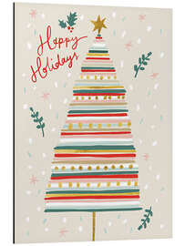 Alubild Happy Holidays