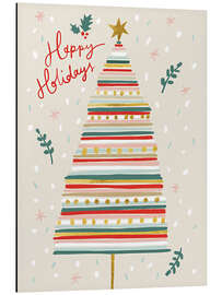 Magnettafel Happy Holidays