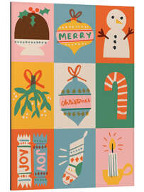 Magnettafel Merry Christmas III