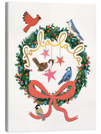 Leinwandbild Weihnachtsvögel