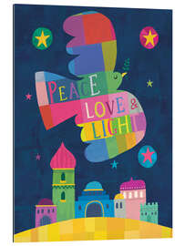 Gallery Print Peace, Love and Light