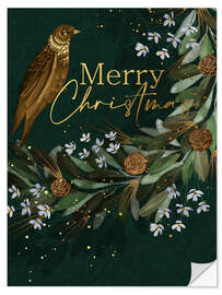 Wandsticker Merry Christmas VII