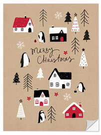 Wandsticker Merry Christmas VIII