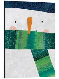 Alubild Schneemännchen