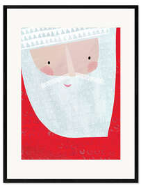 Gerahmter Kunstdruck Santa Claus